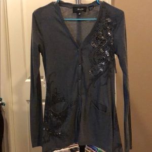 Miss Me button down cardigan